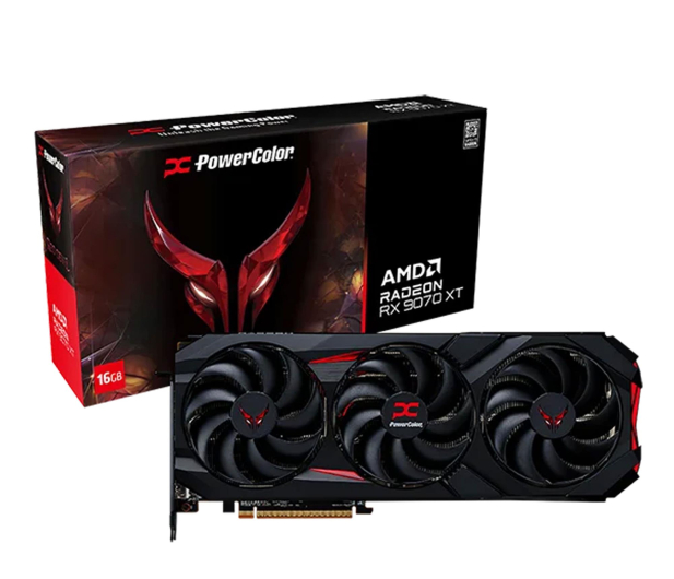 POWERCOLOR Radeon RX 9070 XT Red Devil 16GB GDDR6 - 1321578 - zdjęcie